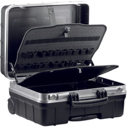 001 trv Valigia Trolley Portautensili Polipropilene 465x352x255 mm Vuota - Usag