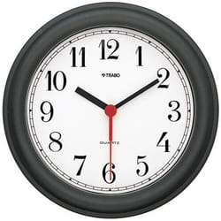TRABO FP001N orologio da parete e da tavolo Orologio al quarzo Cerchio Nero