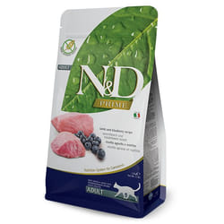 Farmina Pet Food N&D Prime cibo secco per gatti 10 kg Adulto Mirtillo, Agnello