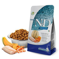 Farmina Pet Food 8010276030481 cibo secco per gatti 300 g Gattino Merluzzo, Zucca, Gambero