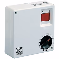 REGOLATORE DI VELOCITA Gruppo comandi elettronico per ventilatori Vortice. Alimentazione monofase 220-240 V / 50-60 Hz. Insta ...