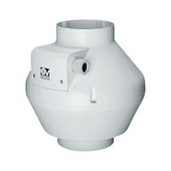 Aspiratore centrifugo assiale in resina autoestinguente Vortice ca 200 v0 q