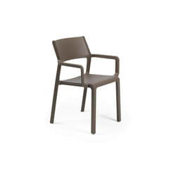 Sedia con Braccioli Trill - Tabacco - Nardi