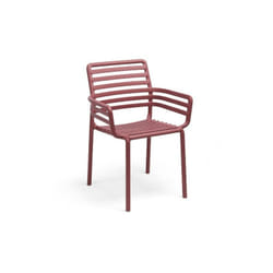 Nardi Sedia Doga Armchair con Braccioli - Marsala