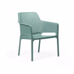 Nardi Net Relax, Seduta in rete, Quadrato, Verde, Polipropilene (PP), Griglia, 4 gamba/gambe