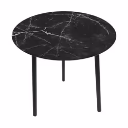 Tavolino Vetro Dia. 40X40 Denise Il nostro tavolino è perfetto se state cercando di decorare il vostro soggiorno con un'aria  ...