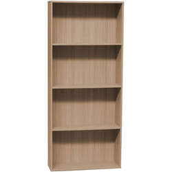 Libreria Scaffale Mobiletto Armadietto Mobile in Legno 4 Ripiani 73x24x170 cm