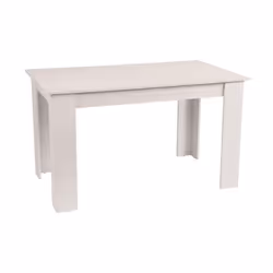 Tavolo fisso bianco 130x75x75 cm Il tavolo fisso Eracle è un'elegante soluzione per il tuo spazio. Con le sue dimensioni di 1 ...