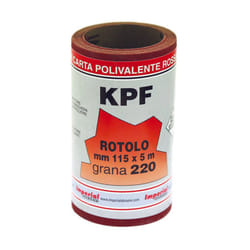 Imperial - Carta resinata al corindone con supporto lattice kpf in miniroll - grana 40