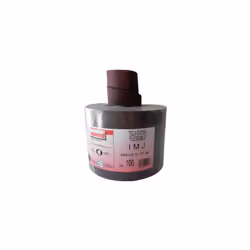 Supporto tela; Adesivo resina; Abrasivo corindone. Utilizzo universale. Rotoli 12 cm. x 25 mt.
