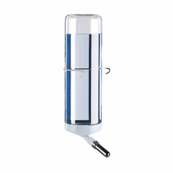Ferplast L183 Drinky Large, Abbeveratoio, Blu, Trasparente, 0,6 L, 1 pz, 90 mm, 60 mm