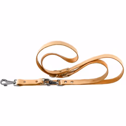 Natural GA è un guinzaglio in vera pelle per l’addestramento di cani. È disponibile in tre misure con stessa lunghezza (120-2 ...