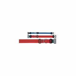 Collare nylon Collare nylon rosso cm 30-44 conf. da 4pz Caratteristiche Tecniche : - - Collare in nylon resistente - Misura r ...