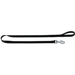 Club g Guinzaglio in nylon per cani, in varie misure e colori. Variante G25/120 - Misure: 25 mm x l 120 cm - Nero - Ferplast