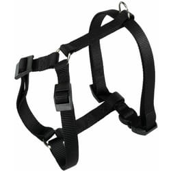 Champion p Pettorina in nylon per cani. Vari colori, varie misure.. Variante small - Misure: a: 25-36 cm b: 30-46 cm 10 mm - Nero - Ferplast