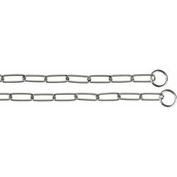 Ferplast - chrome csp Collare a strangolo per cani in acciaio cromato - 6 misure. Variante CSP40128 - Misure: a: 58 cm -
