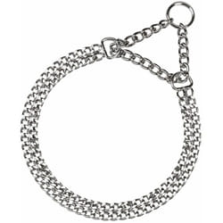 Ferplast - chrome css Collare a semi-strangolo per cani in acciaio cromato - 6 misure. Variante CSS5572 - Misure: a: 44-52 cm -