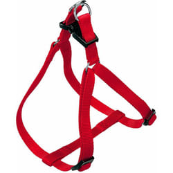 Easy p Pettorina in nylon per cani, disponibile in tanti colori e misure. Variante large - Misure: a=b 54-78 cm 20 mm - Rosso - Ferplast