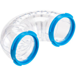 Tubo fpi 4806 u turn Tubo in plastica con forma a u per criceti e altri piccoli roditori. Variante fpi 4806 u turn - Misure: ø 6 x 6 cm - Colori