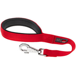 Daytona GM25/45 Guinzaglio corto in nylon con impugnatura imbottita - vari colori. Variante - Misure: 25 mm x l 45 cm - Rosso - Ferplast