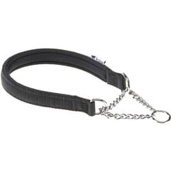 Daytona css Collare a semistrangolo con imbottitura soft. In vari colori e misure.. Variante CSS15/45 - Misure: a: 45 cm - b: 15 mm - Nero - Ferplast