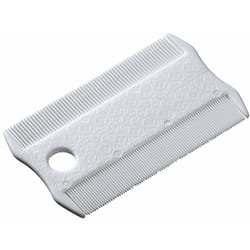 Gro 5836 Pettine antipulci doppio per cani e gatti con pelo corto e medio. Variante gro 5836 - Misure: 8.5 x 5.2 x h 0.3 cm - - Ferplast