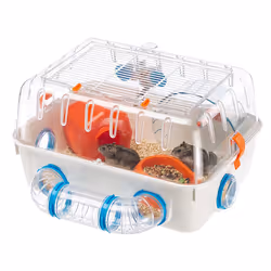 Ferplast Combi 1 Criceto Trasparente, Bianco - Vista aggiuntiva 5