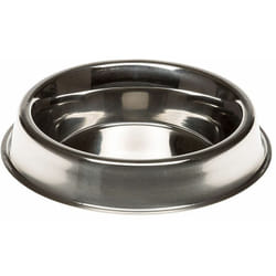 Ferplast - supernova Ciotola in acciaio inox con bordo inferiore sollevato. 6 misure. Variante 45 - Misure: ø 18.6 x h 4.6 cm - 0.6 l -