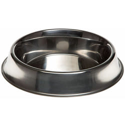 Ferplast - supernova Ciotola in acciaio inox con bordo inferiore sollevato. 6 misure. Variante 180 - Misure: ø 26.3 x h 5.8 cm - 1.6 l -