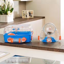 Ferplast Combi 2 Criceto Blu, Trasparente - Vista aggiuntiva 4