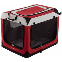 Holiday Cuccia portatile per cani di taglia piccola e media - 4 misure. Variante holiday 6 - Misure: 70 x 52 x h 52 cm - Bordeaux - Ferplast