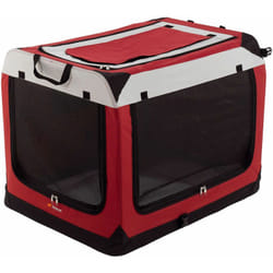 Holiday Cuccia portatile per cani di taglia piccola e media - 4 misure. Variante holiday 8 - Misure: 81 x 58 x h 58 cm - Bordeaux - Ferplast