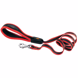 Ferplast Ergocomfort, Cane, Guinzaglio standard, Rosso, Nastro, Monocromatico, 1,2 m