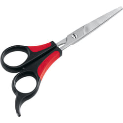 Gro 5988 Forbice con lame lisce per cani dal pelo corto, medio e lungo . Variante gro 5988 - Misure: 16.5 x 6 x h 0.9 cm - - Ferplast