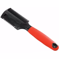 Questo doppio pettine presenta anche un utile rasoio per la tosatura del vostro cane. Ideale per tutti i tipi di pelo, ha due ...