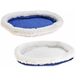 Pa 4892 Cuccia double-face per conigli e porcellini d'India. Variante pa 4892 - Misure: 32 x 26 x h 5 cm - - Ferplast