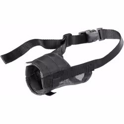Muzzle Net di Ferplast è una museruola per cani il cui supporto è realizzato in rete resistente e nella parte posteriore un c ...