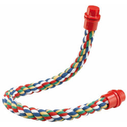 Ferplast - Posatoio pa 4112 Posatoio in cotone intrecciato per pappagalli e cacatua. Variante pa 4116 - Misure: ø 2.8 x 75 cm -