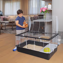 Ferplast Casita 100 Rabit Grigio talpa, Bianco