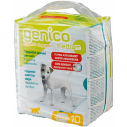 Genico medium Tappetini igienici per cani in materiale super assorbente. Misura Medium.. Variante genico medium - Misure: 60 x h 60 cm - - Ferplast