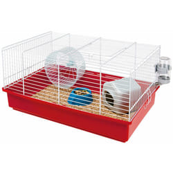 Ferplast - criceti 9 Gabbia di piccole dimensioni per criceti. Variante singlepack - Misure: 46 x 29.5 x h 23 cm -