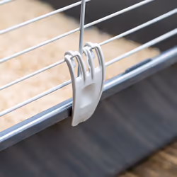 Ferplast Rabbit 100 Porcellino d'india, Rabit Grigio, Bianco - Vista aggiuntiva 8