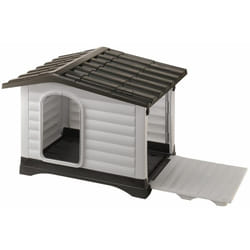 Ferplast - dogvilla Cuccia per cani in resina termoplastica con parete ribaltabile - 3 misure. Variante dogvilla 70 - Misure: 73 x 59 x h 53 cm -