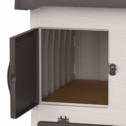 Ferplast Grand Lodge 120 Plus Rabit Grigio, Bianco - Vista aggiuntiva 8