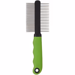 Descrizione Descrizione Questo pettine per gatti ha una doppia fila di denti robusti con punte arrotondate per un'eccellente  ...