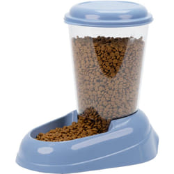 Ferplast - zenith - 3 l Distributore di crocchette - 2 colori. Variante - Misure: 20.2 x 29.2 x h 28.8 cm - 3 l - Azzurro