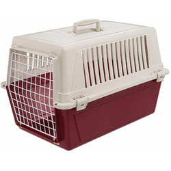 Ferplast - atlas el Trasportino per gatti e cani di piccola taglia. Vari colori e misure.. Variante 30 el - Misure: 40 x 60 x h 38 cm - Bordeaux