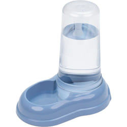 Ferplast - azimut Dispenser di crocchette o acqua in vari colori e misure. Variante 600 - Misure: 12.5 x 19 x h 19.5 cm - 0.6 l - Azzurro