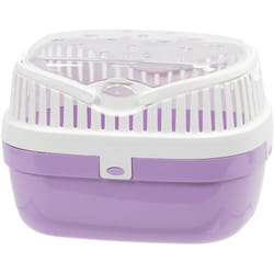 Ferplast - aladino medium Trasportino per roditori di medie dimensioni. Variante medium - Misure: 30 x 23 x h 21 cm - Lilla