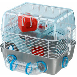 Ferplast - combi 1 fun Gabbietta a due piani per criceti . Variante combi 1 fun - Misure: 40.5 x 29.5 x h 32.5 cm -